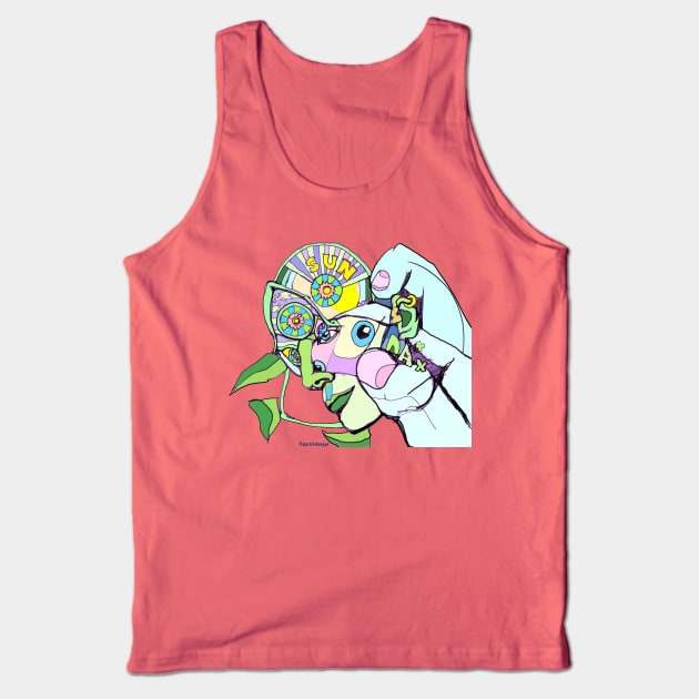 The Sun Tank Top by DaxNorman